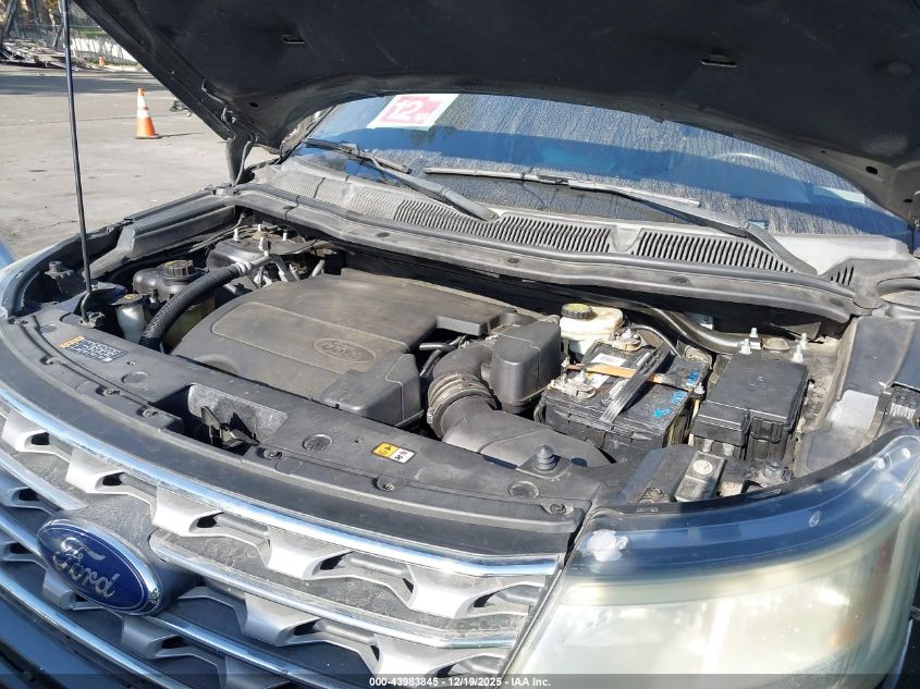 2016 Ford Explorer Limited VIN: 1FM5K7F86GGB27550 Lot: 43983845