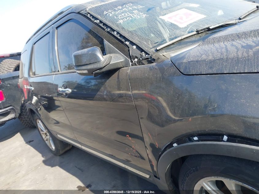 2016 Ford Explorer Limited VIN: 1FM5K7F86GGB27550 Lot: 43983845