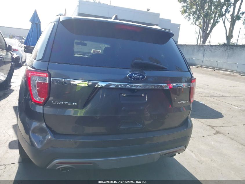 2016 Ford Explorer Limited VIN: 1FM5K7F86GGB27550 Lot: 43983845