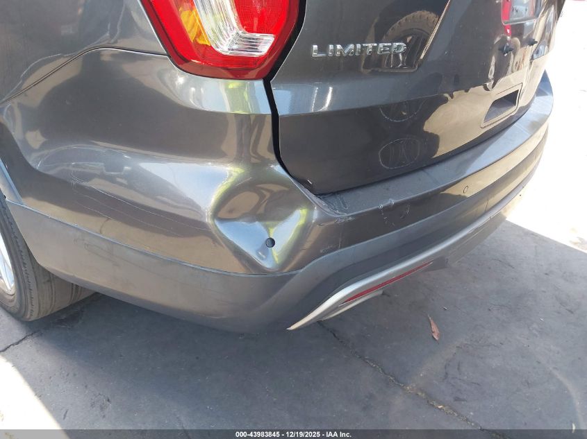2016 Ford Explorer Limited VIN: 1FM5K7F86GGB27550 Lot: 43983845