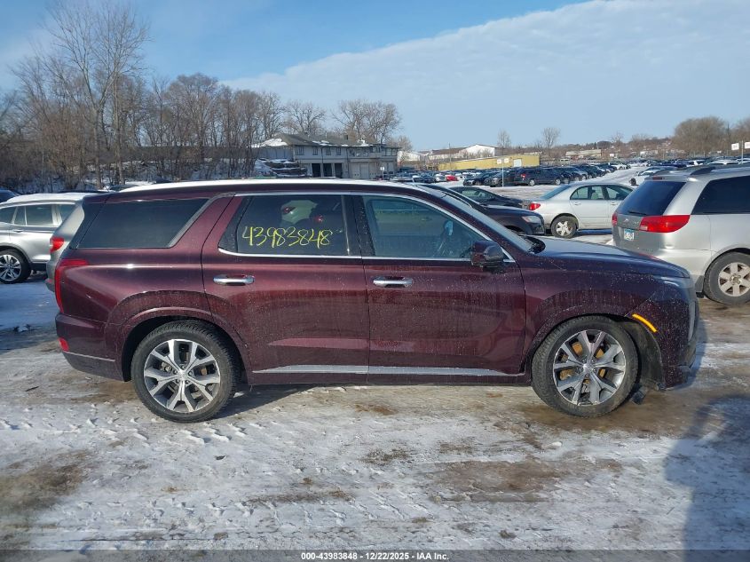 2021 Hyundai Palisade Limited VIN: KM8R5DHE6MU295373 Lot: 43983848