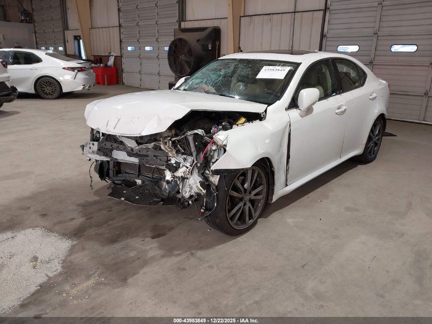 2008 Lexus Is 250 VIN: JTHBK262282080360 Lot: 43983849