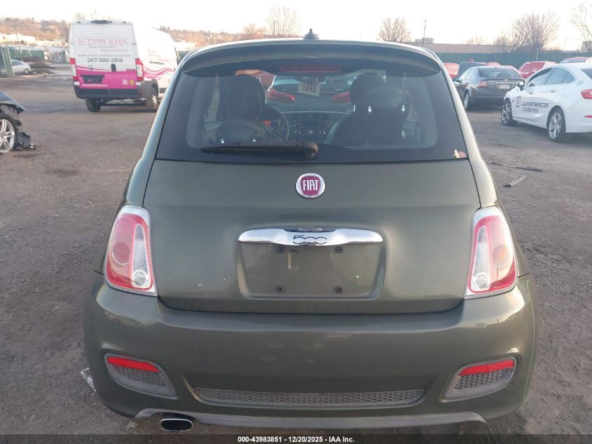 2013 Fiat 500 Sport VIN: 3C3CFFBR4DT741842 Lot: 43983851