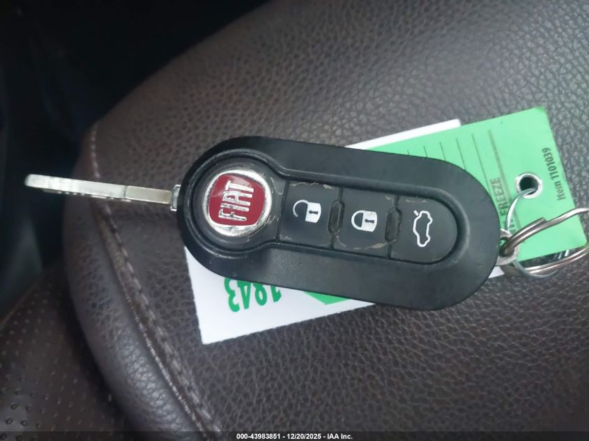 2013 Fiat 500 Sport VIN: 3C3CFFBR4DT741842 Lot: 43983851