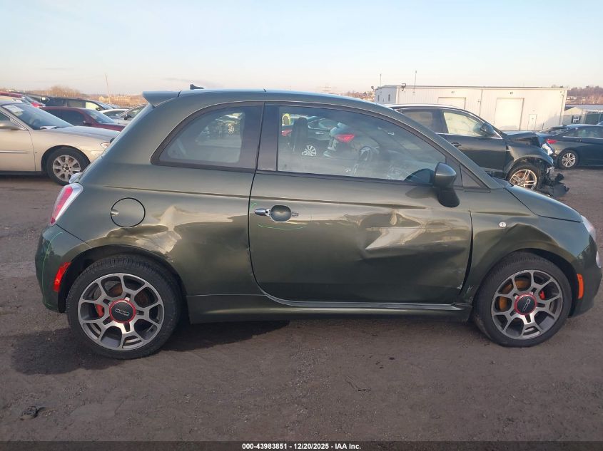2013 Fiat 500 Sport VIN: 3C3CFFBR4DT741842 Lot: 43983851