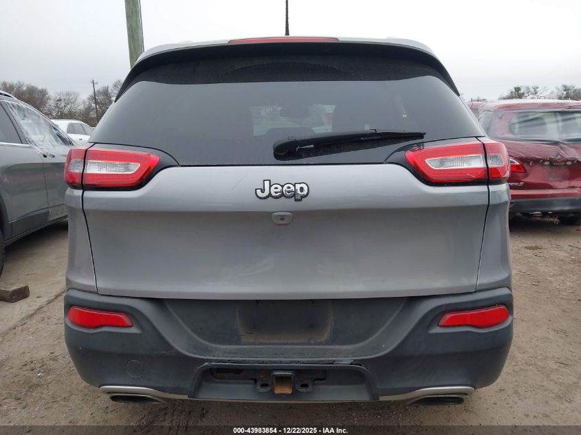 2016 Jeep Cherokee Limited VIN: 1C4PJLDS2GW377896 Lot: 43983854