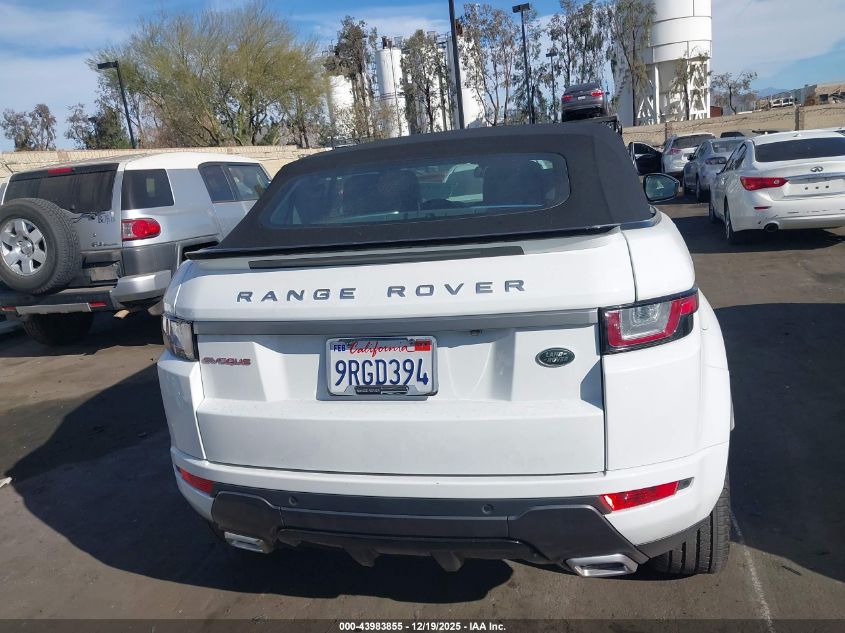 2019 Land Rover Range Rover Evoque Se Dynamic VIN: SALVC5RX3KH329976 Lot: 43983855