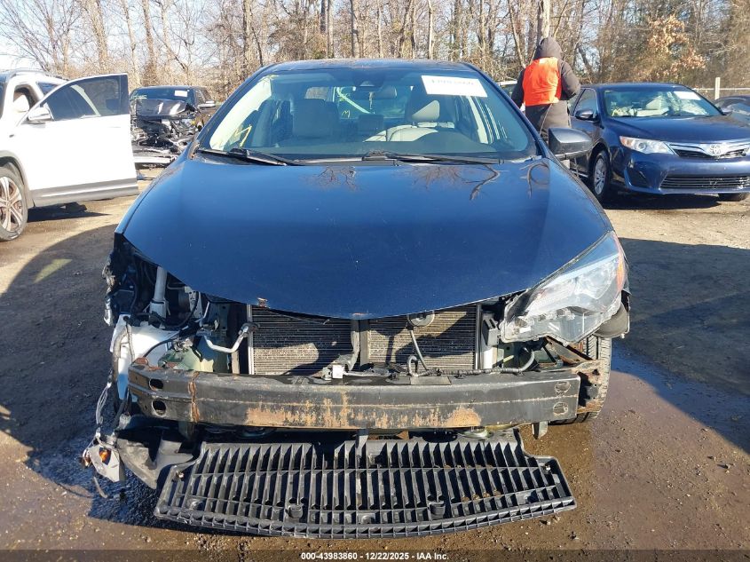 2017 Toyota Corolla Le VIN: 2T1BURHE5HC766602 Lot: 43983860