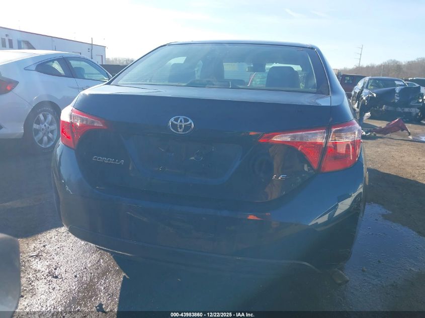 2017 Toyota Corolla Le VIN: 2T1BURHE5HC766602 Lot: 43983860