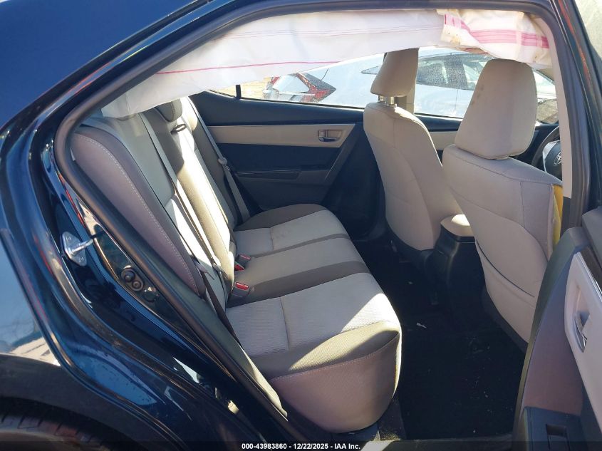 2017 Toyota Corolla Le VIN: 2T1BURHE5HC766602 Lot: 43983860