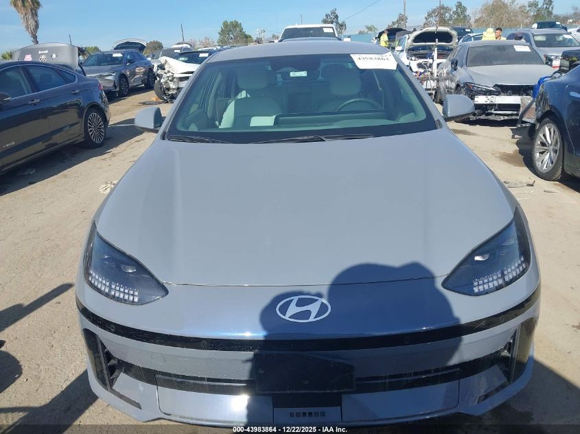 2025 Hyundai Ioniq 6 Sel VIN: KMHM34AA8SA091969 Lot: 43983864