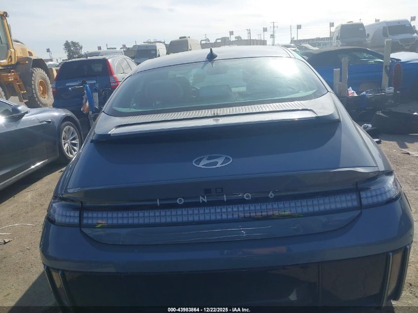 2025 Hyundai Ioniq 6 Sel VIN: KMHM34AA8SA091969 Lot: 43983864
