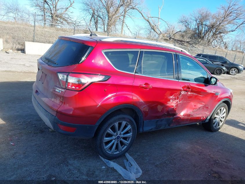 2018 Ford Escape Titanium VIN: 1FMCU9J98JUD62151 Lot: 43983865