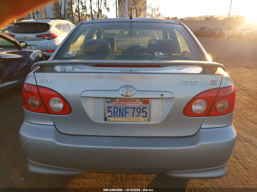 2006 Toyota Corolla S VIN: 1NXBR32E46Z592119 Lot: 43983866