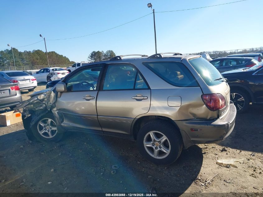 2000 Lexus Rx 300 VIN: JT6GF10U2Y0079440 Lot: 43983868
