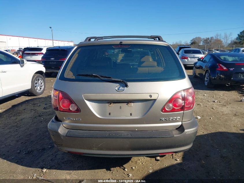 2000 Lexus Rx 300 VIN: JT6GF10U2Y0079440 Lot: 43983868