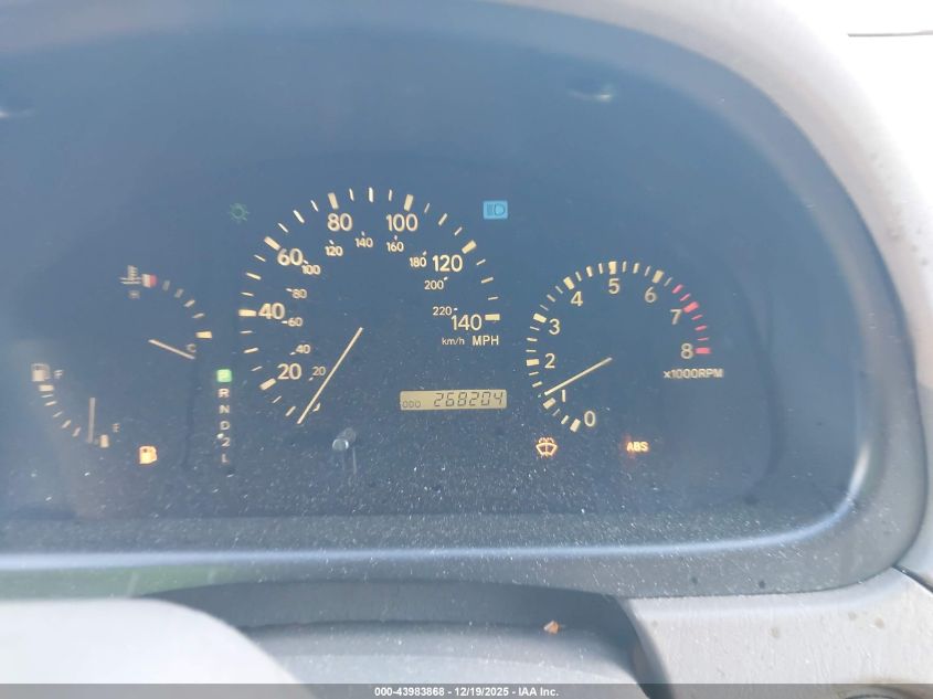 2000 Lexus Rx 300 VIN: JT6GF10U2Y0079440 Lot: 43983868