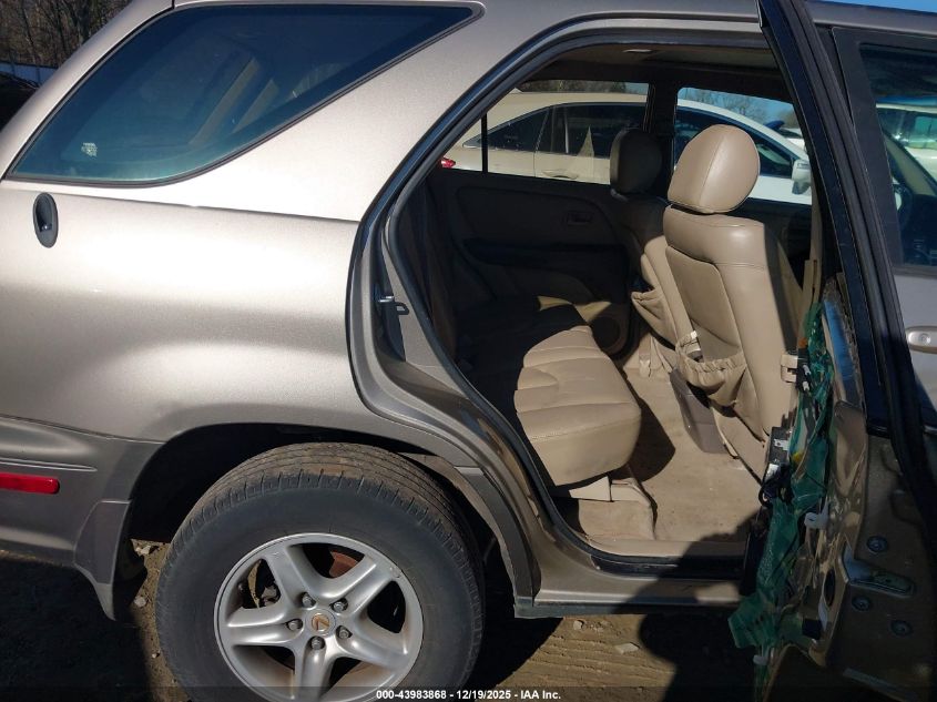 2000 Lexus Rx 300 VIN: JT6GF10U2Y0079440 Lot: 43983868