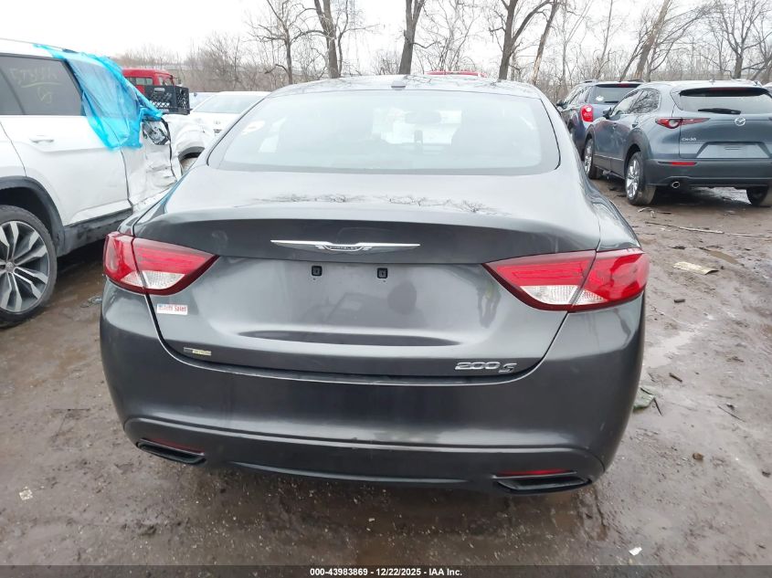 2015 Chrysler 200 S VIN: 1C3CCCBB3FN596810 Lot: 43983869