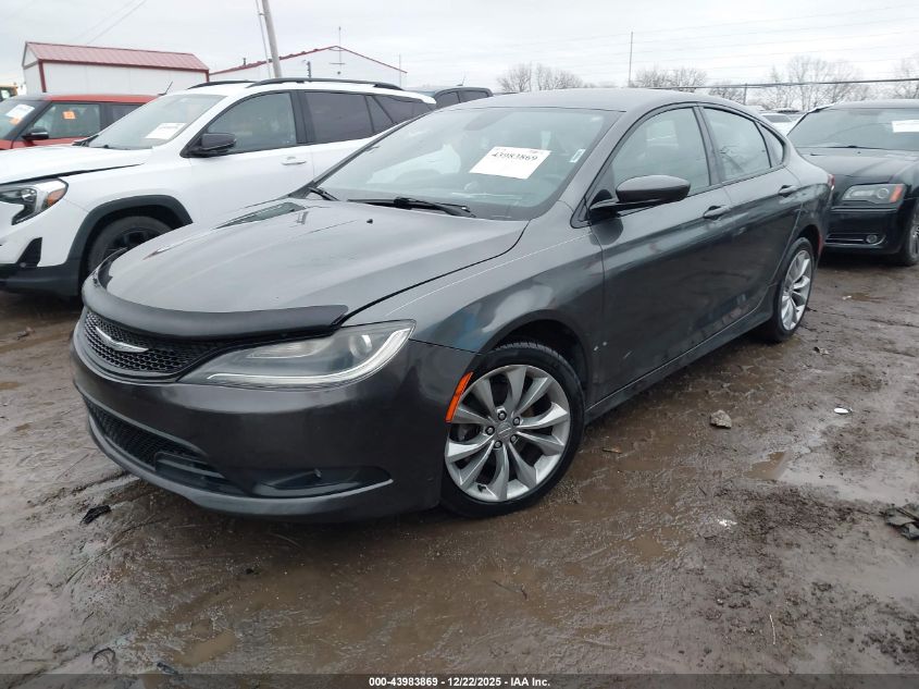 2015 Chrysler 200 S VIN: 1C3CCCBB3FN596810 Lot: 43983869