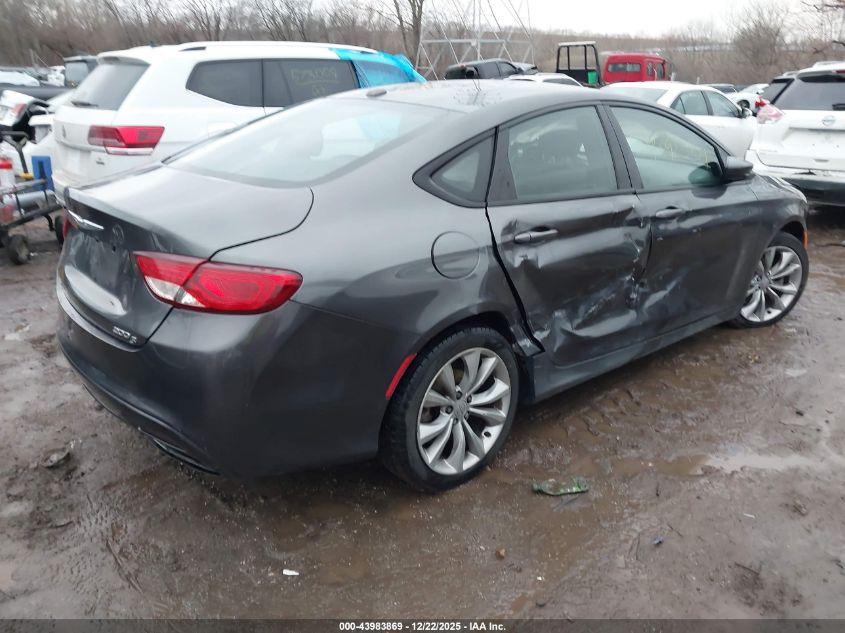 2015 Chrysler 200 S VIN: 1C3CCCBB3FN596810 Lot: 43983869