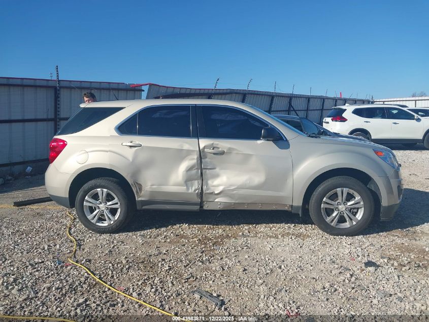 2012 Chevrolet Equinox Ls VIN: 2GNALBEK7C6305113 Lot: 43983871