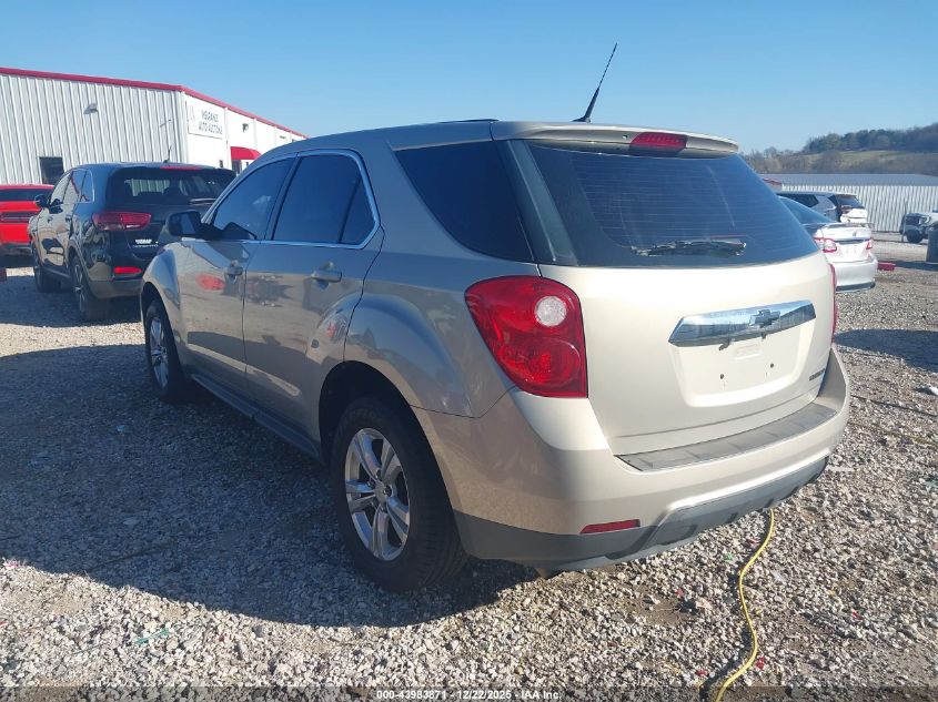 2012 Chevrolet Equinox Ls VIN: 2GNALBEK7C6305113 Lot: 43983871