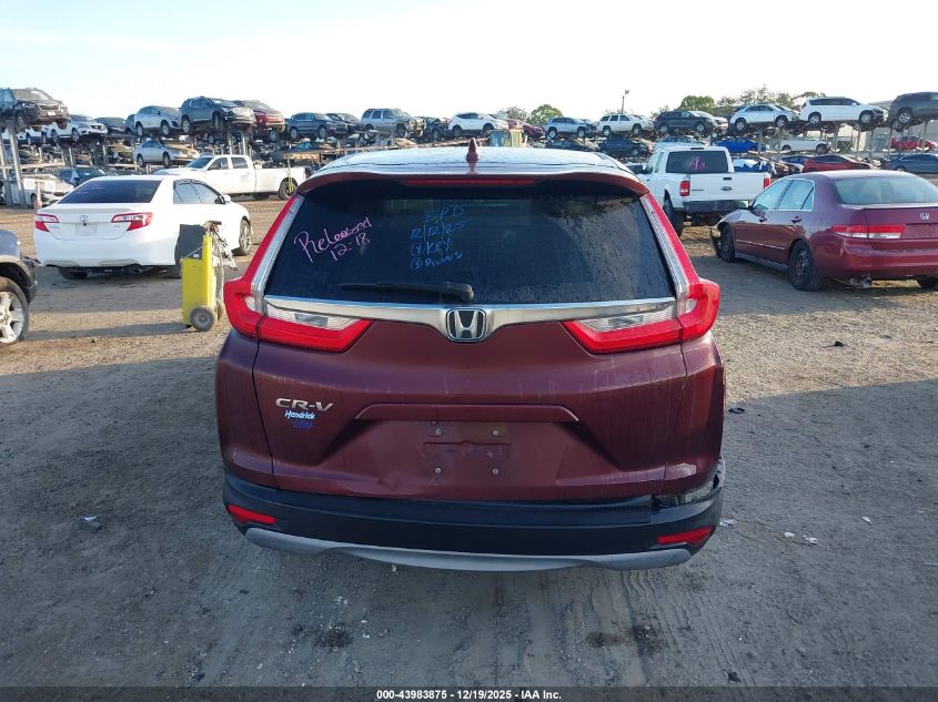 2019 Honda Cr-V Ex-L VIN: 7FARW1H83KE034531 Lot: 43983875