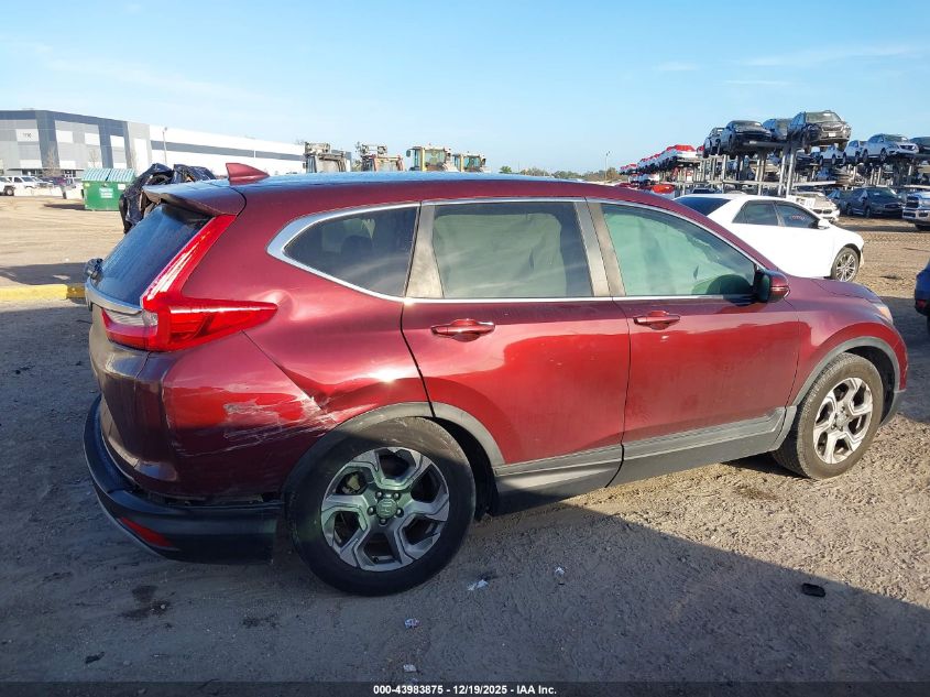 2019 Honda Cr-V Ex-L VIN: 7FARW1H83KE034531 Lot: 43983875