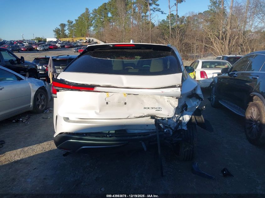 2024 Lexus Rx 350H Premium VIN: 2T2BBMCA7RC033977 Lot: 43983878