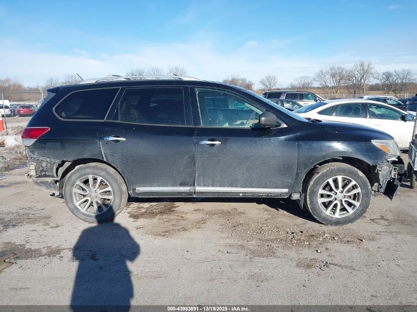 2013 Nissan Pathfinder Sl VIN: 5N1AR2MMXDC645144 Lot: 43983891