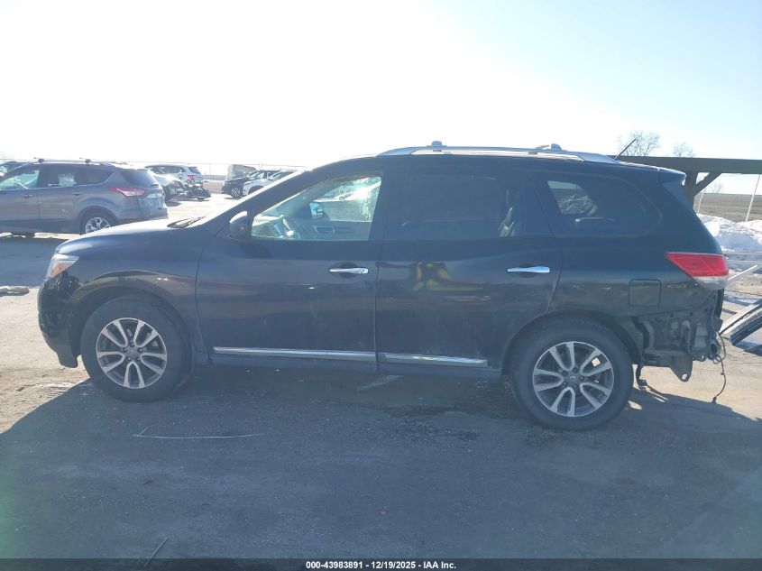 2013 Nissan Pathfinder Sl VIN: 5N1AR2MMXDC645144 Lot: 43983891