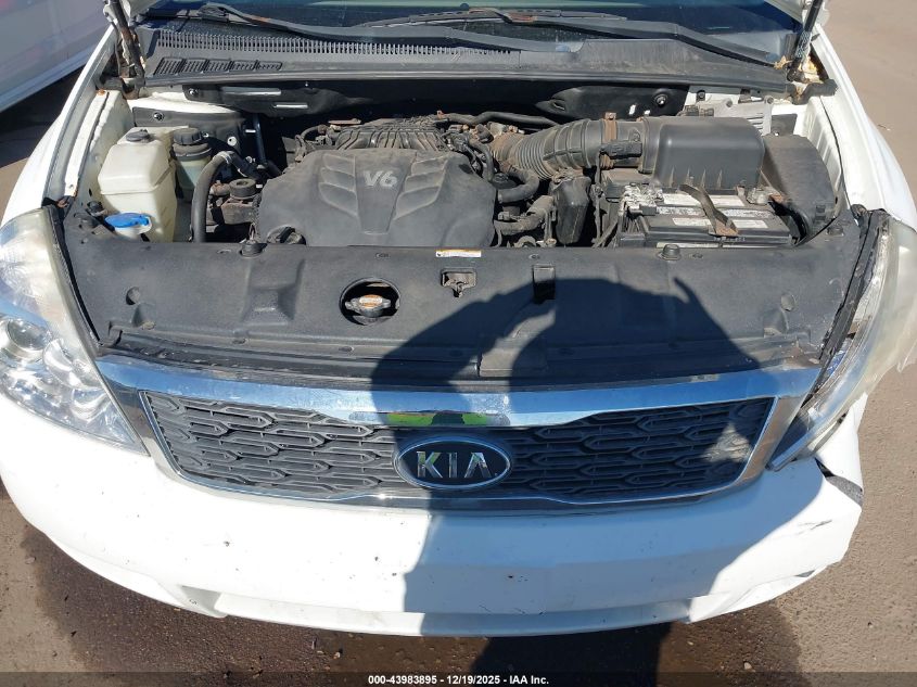 2012 Kia Sedona Lx VIN: KNDMG4C76C6466384 Lot: 43983895