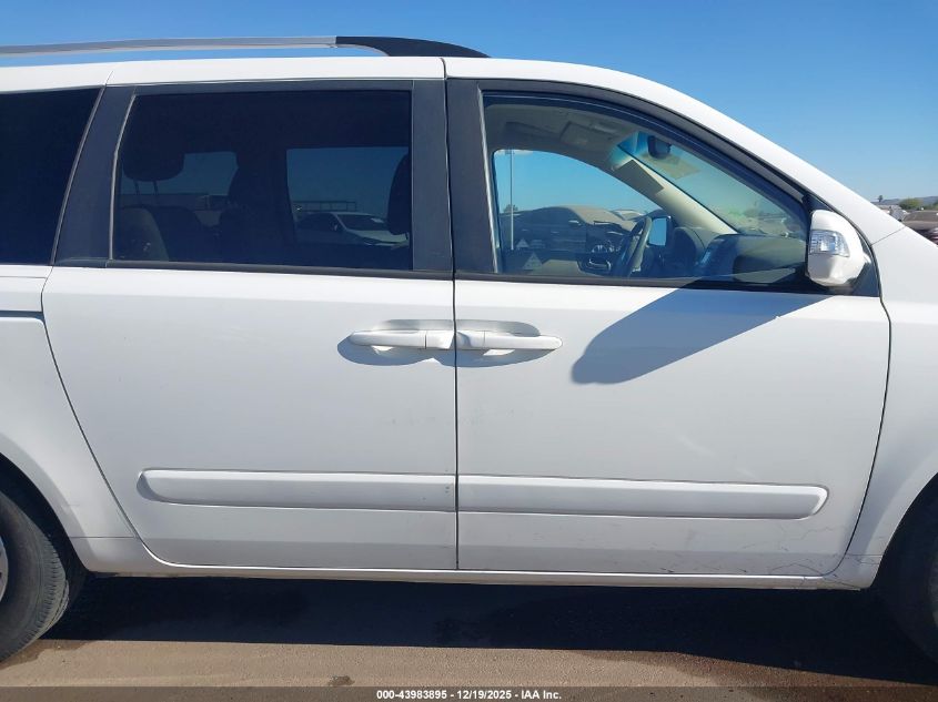 2012 Kia Sedona Lx VIN: KNDMG4C76C6466384 Lot: 43983895