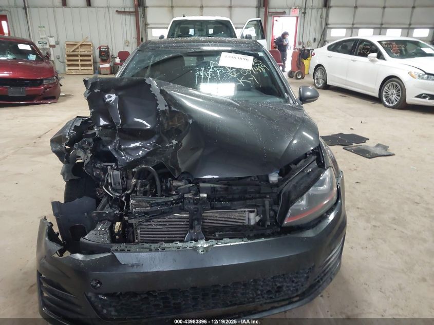 2015 Volkswagen Golf Gti 2.0T Autobahn 4-Door VIN: 3VW5T7AU7FM037489 Lot: 43983896