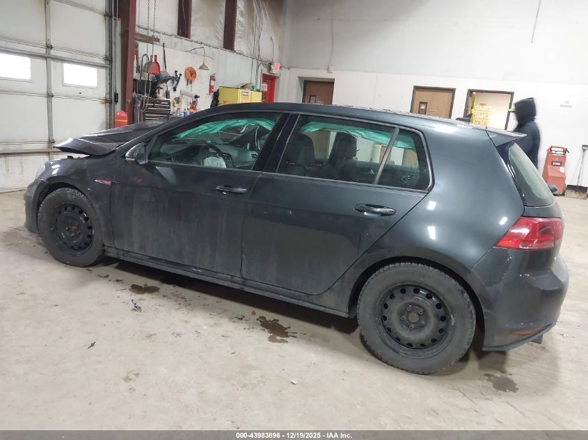 2015 Volkswagen Golf Gti 2.0T Autobahn 4-Door VIN: 3VW5T7AU7FM037489 Lot: 43983896