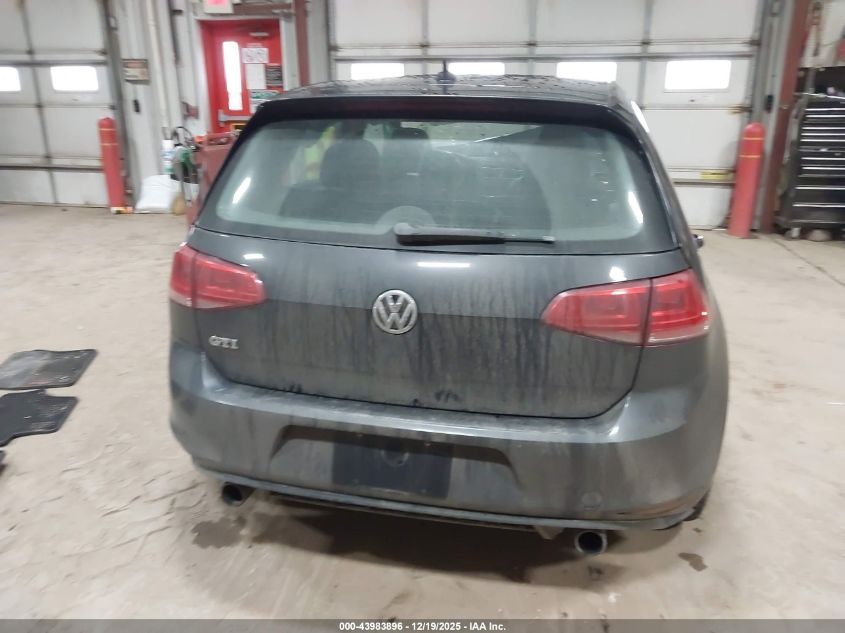 2015 Volkswagen Golf Gti 2.0T Autobahn 4-Door VIN: 3VW5T7AU7FM037489 Lot: 43983896