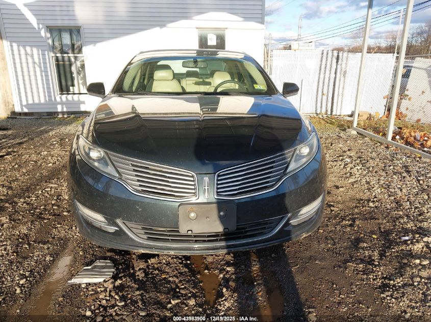 2014 Lincoln Mkz VIN: 3LN6L2G92ER825185 Lot: 43983900