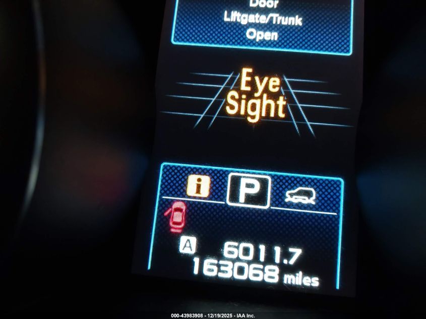 2015 Subaru Outback 2.5I Limited VIN: 4S4BSBNC4F3261569 Lot: 43983908