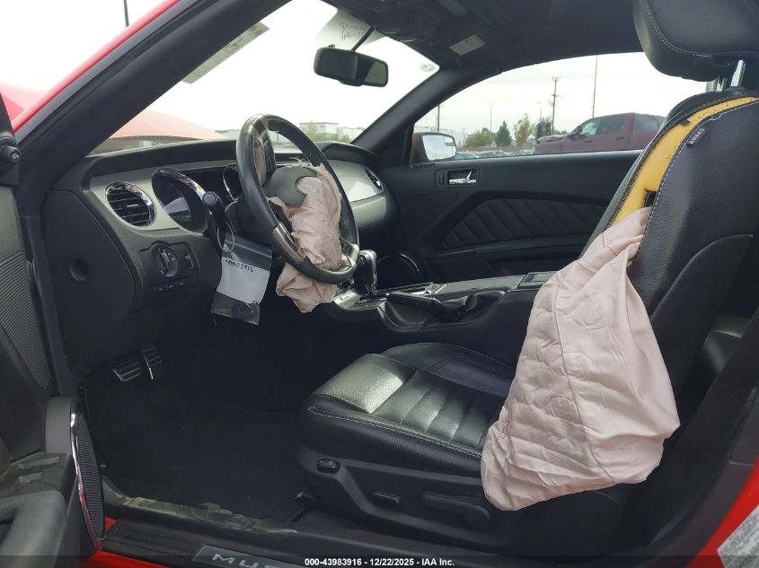 2011 Ford Mustang V6 Premium VIN: 1ZVBP8EM6B5119611 Lot: 43983916