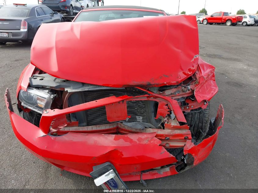 2011 Ford Mustang V6 Premium VIN: 1ZVBP8EM6B5119611 Lot: 43983916