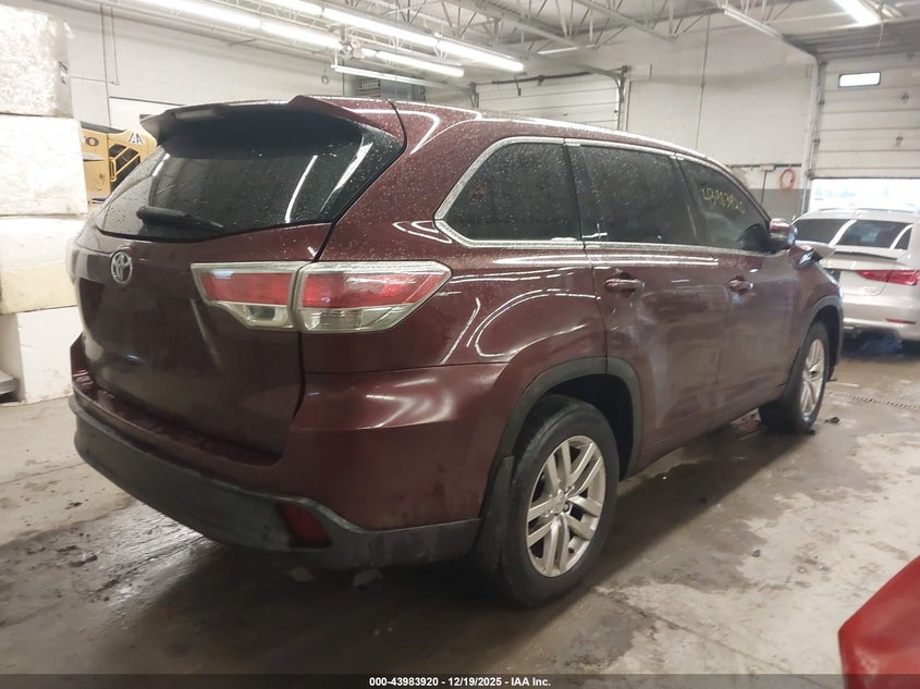 2015 Toyota Highlander Le V6
