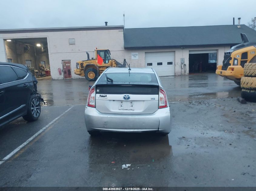 2013 Toyota Prius Three VIN: JTDKN3DU4D5614034 Lot: 43983927