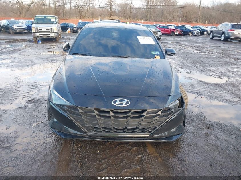 2023 Hyundai Elantra Sel VIN: KMHLM4AG1PU551704 Lot: 43983928