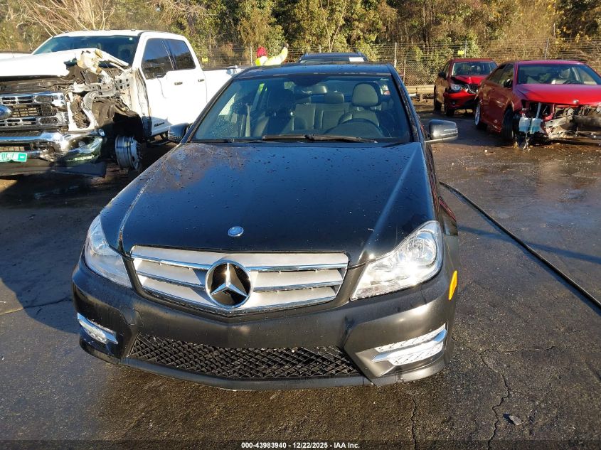 2012 Mercedes-Benz C 300 Sport 4Matic VIN: WDDGF8BB8CA614728 Lot: 43983940