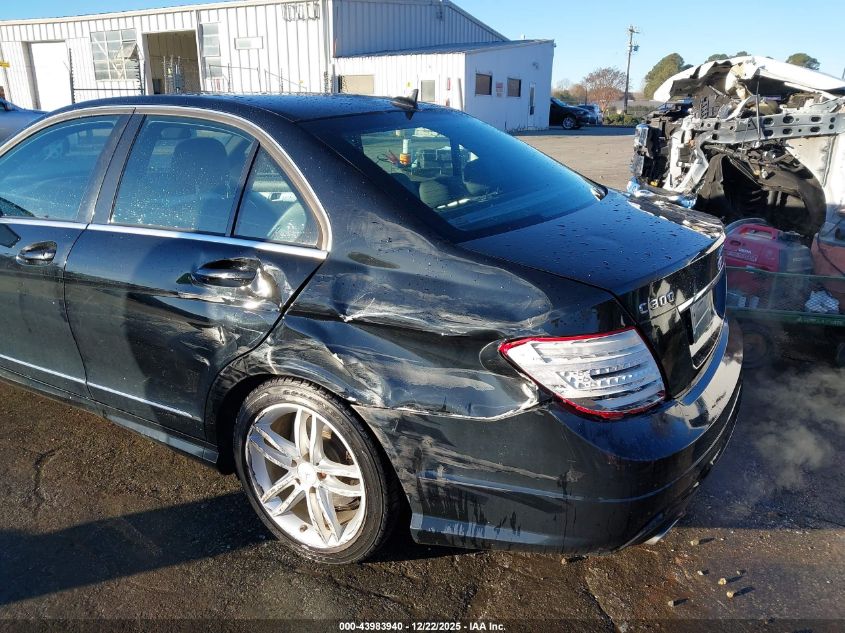 2012 Mercedes-Benz C 300 Sport 4Matic VIN: WDDGF8BB8CA614728 Lot: 43983940