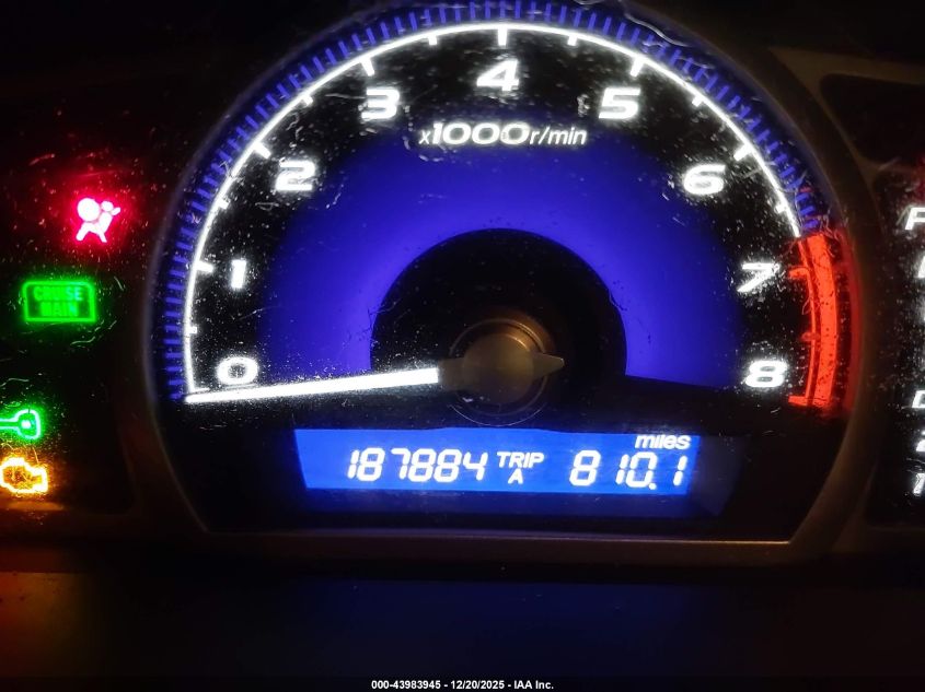 2007 Honda Civic Ex VIN: 1HGFA16807L072529 Lot: 43983945