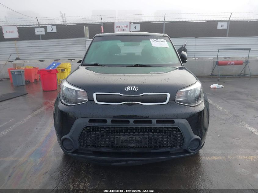 2016 Kia Soul VIN: KNDJN2A20G7374529 Lot: 43983948