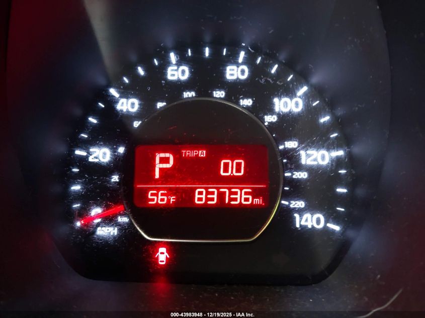 2016 Kia Soul VIN: KNDJN2A20G7374529 Lot: 43983948