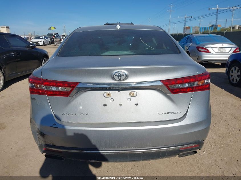 2018 Toyota Avalon Limited VIN: 4T1BK1EB9JU268067 Lot: 43983949
